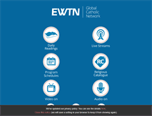 Tablet Screenshot of ewtn.mobi