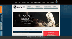Desktop Screenshot of ewtn.org
