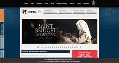 Desktop Screenshot of ewtn.ca